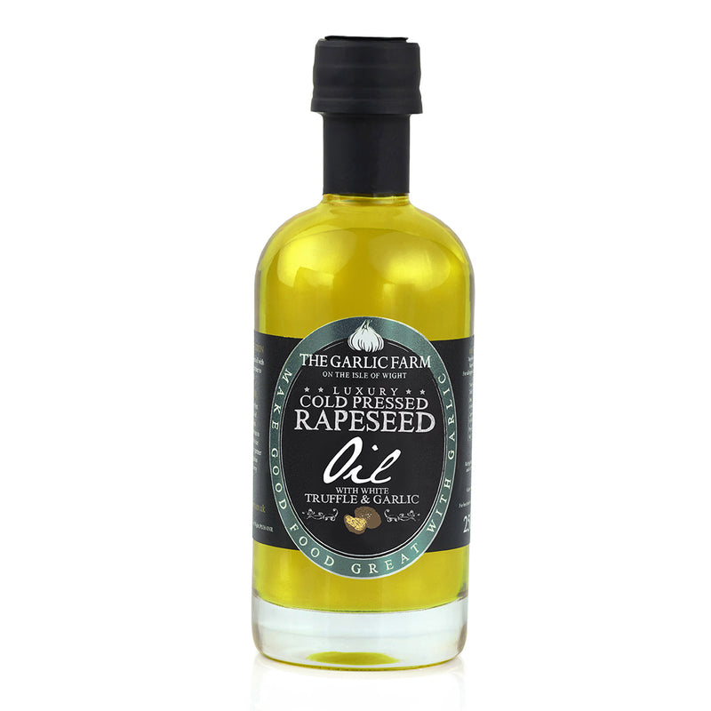 Luxury Cold Pressed Rapeseed Oil with Truffle & Garlic