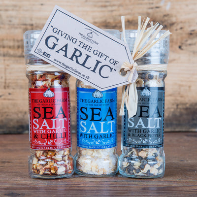 The Garlic Farm Salt Collection   