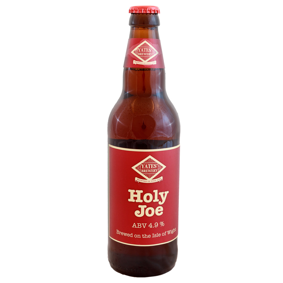 Yates' Brewery Holy Joe 500ml The Garlic Farm Isle of Wight