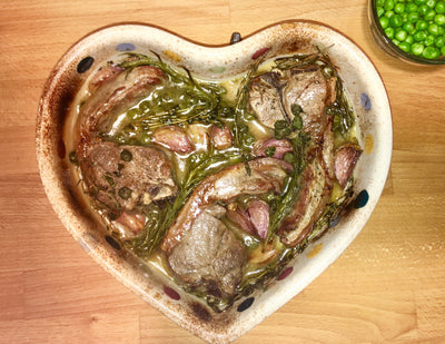 Lamb Chops with Garlic & Herbs