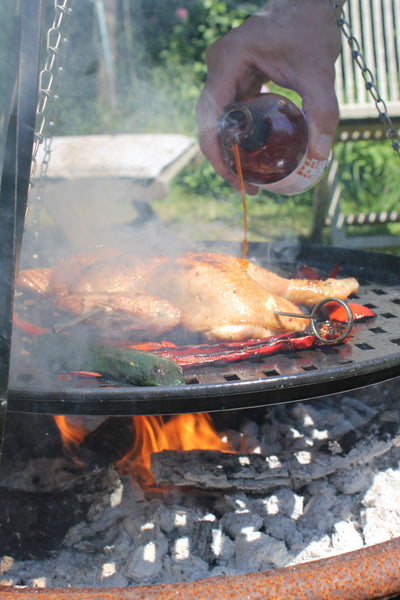 Roasted chicken with spiced rice & Piri Piri Dressing & Marinade