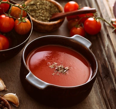 IOW Tomato & Black Garlic Soup