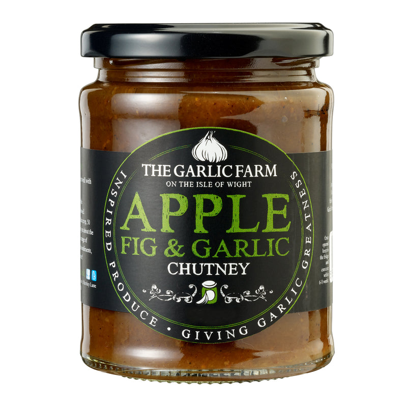 Fig Apple And Garlic Chutney