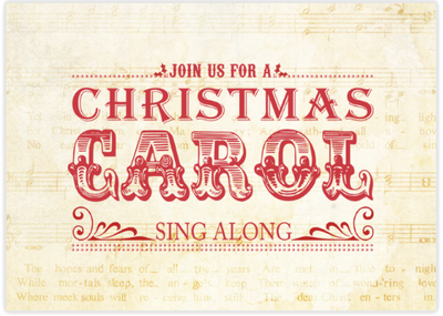 Christmas Carol Evening in aid of Newchurch Parish Church - 5th December 2023