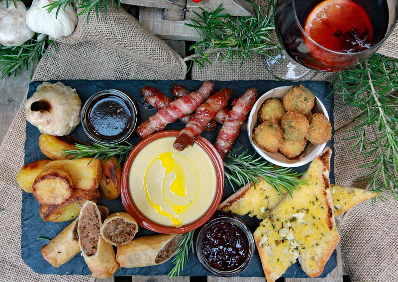 Christmas Evening Dining at The Garlic Farm Restaurant