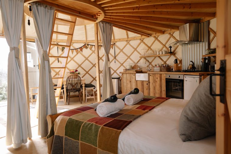 Luxury Yurt  1 person £610 2 sharing £460