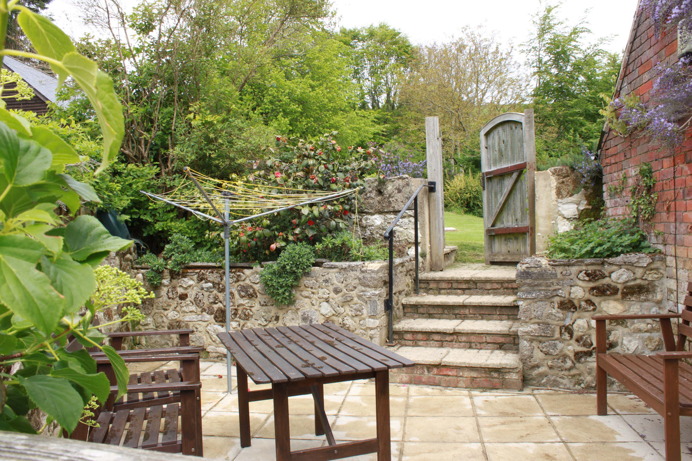 Barn Cottage patio