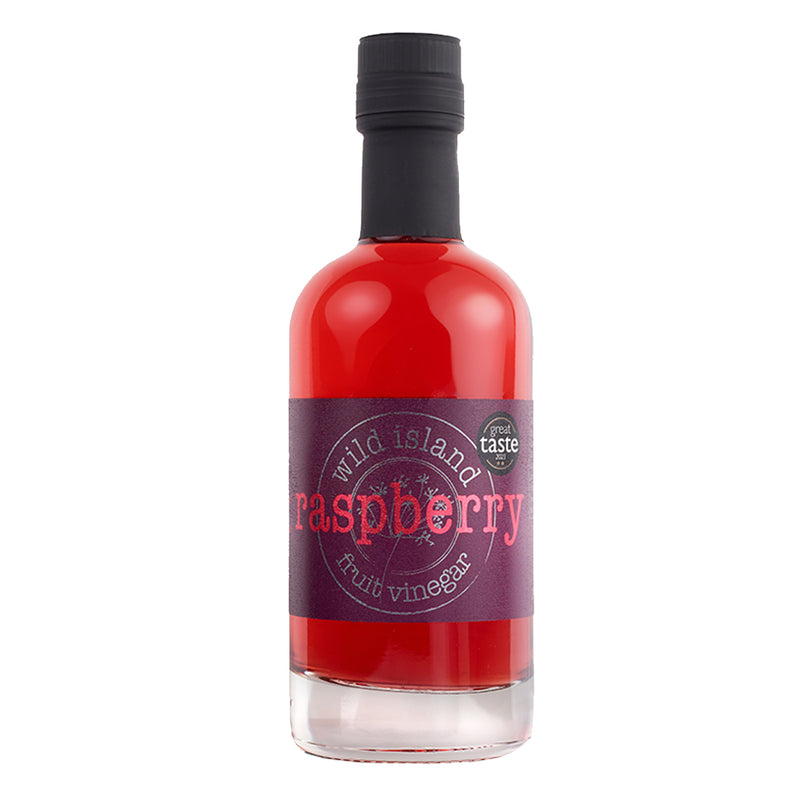 Fnq Wild Raspberry WILD ISLAND - Raspberry Vinegar | The Garlic Farm Isle of Wight