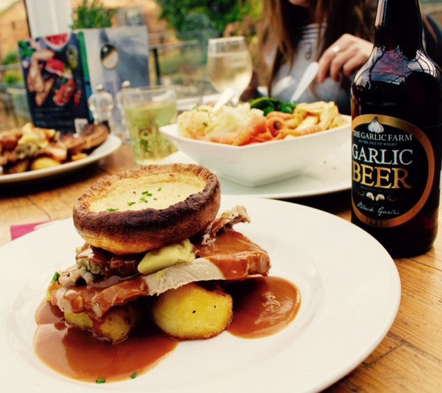 Sunday Roasts at The Garlic Farm Restaurant