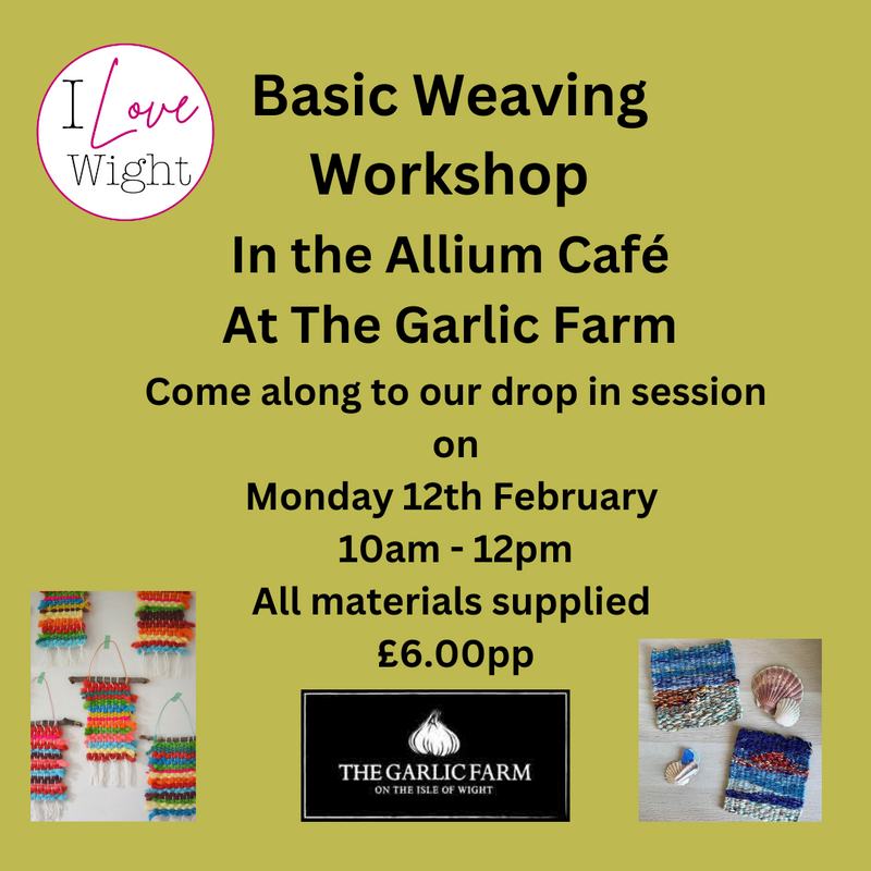 Craft Term at The Garlic Farm with I Love Wight