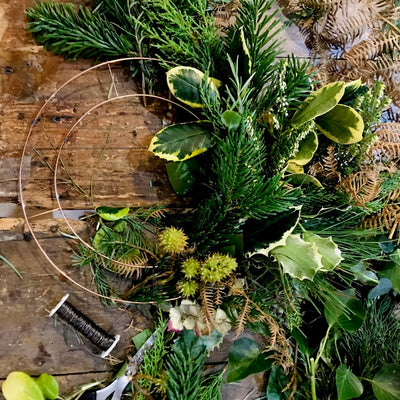 Festive Wreath Making Workshop with Wight Apothecary- sold out