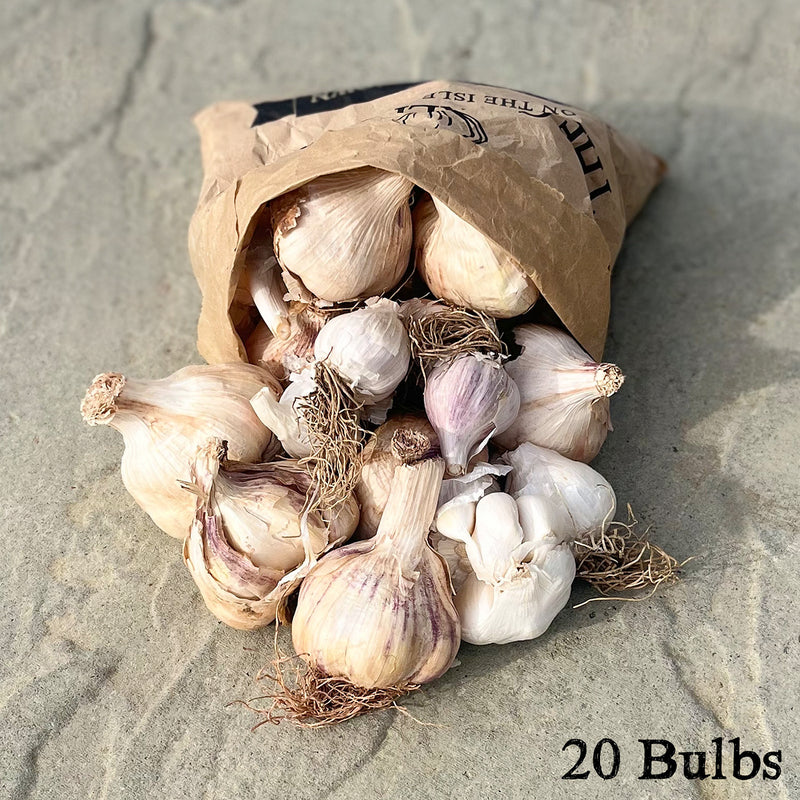 Wonky Wight Rustic Garlic 20 Bulbs  