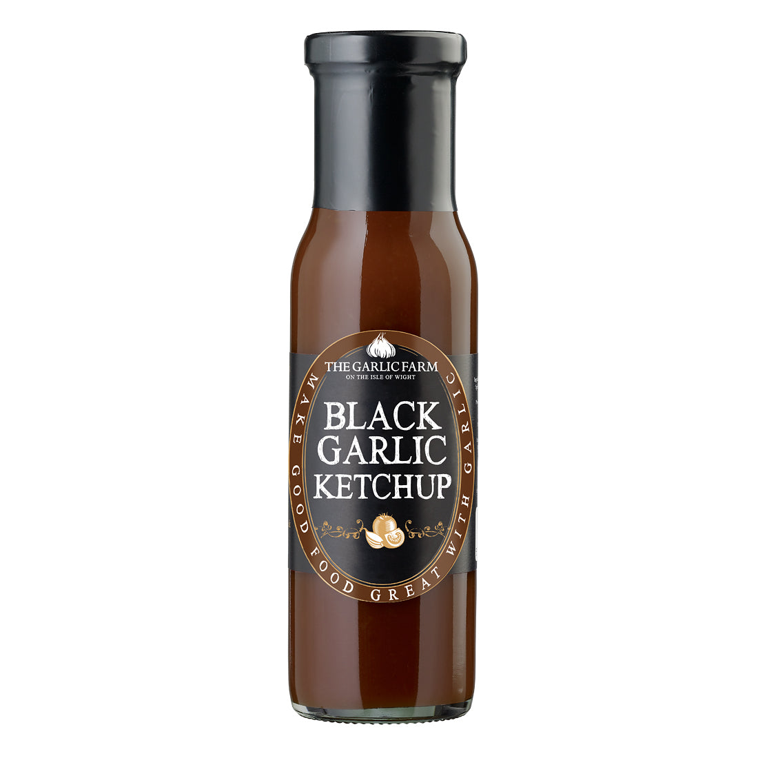 Black Garlic Ketchup The Garlic Farm Isle Of Wight Black garlic ketchup the garlic farm isle of wight