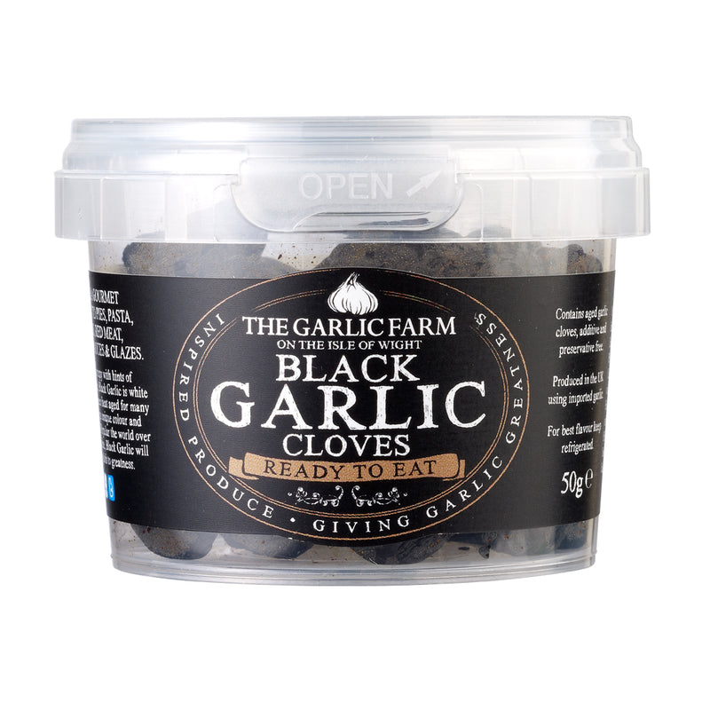 Black Garlic Ready To Eat Cloves  