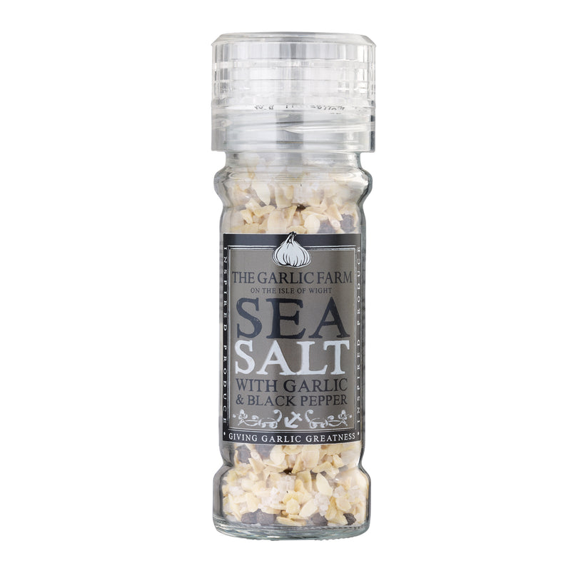 Garlic Sea Salt With Black Pepper  