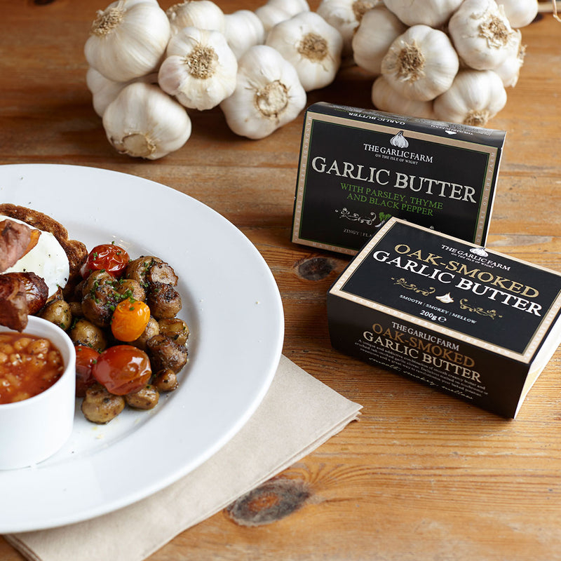 Oak Smoked Garlic Butter    