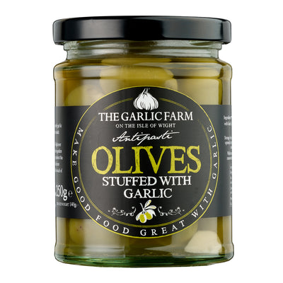 Green Olives Stuffed With Garlic   