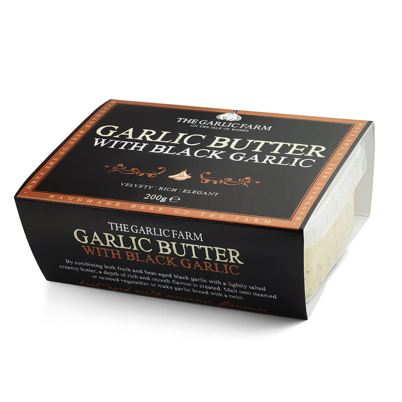 Garlic Butter With Black Garlic   