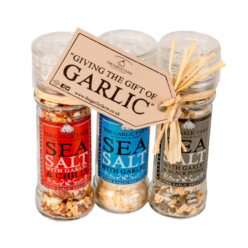 The Garlic Farm Salt Collection   