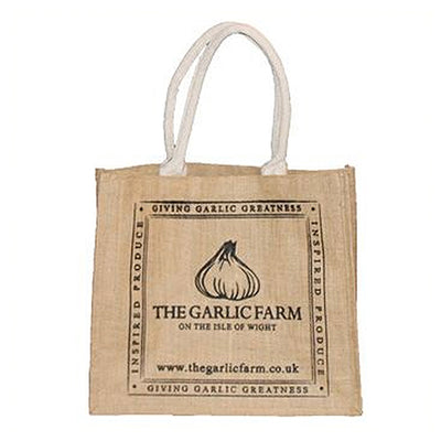 Branded Hessian Shopping Bag    